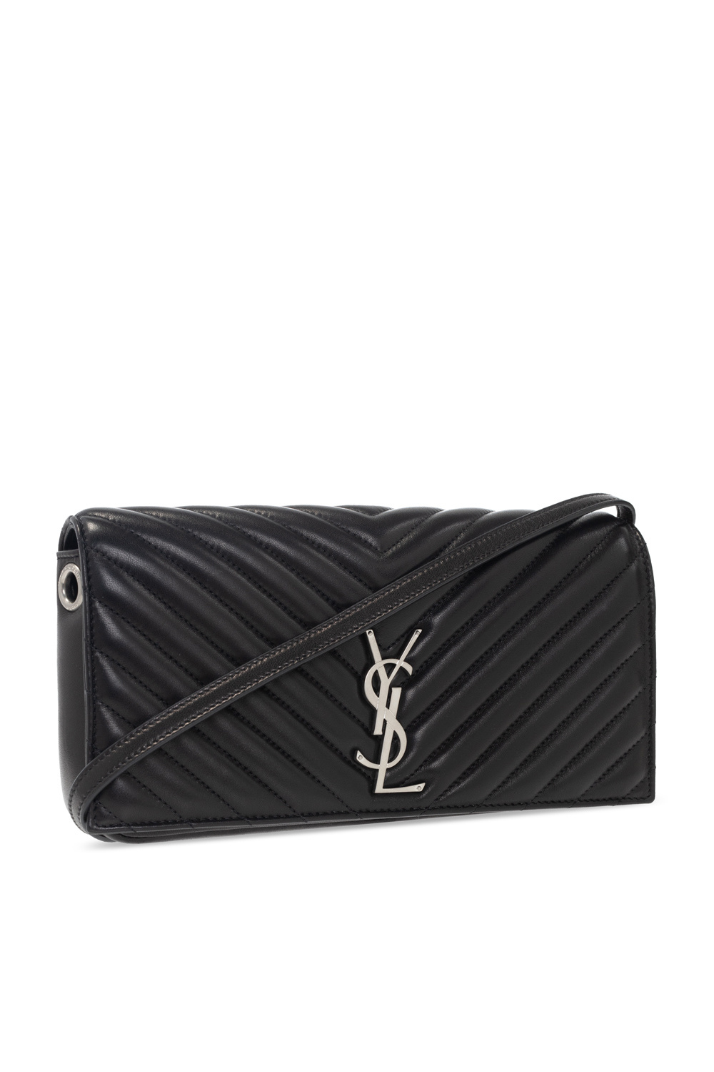 ショルダーバッグ・ポシェット SAINT LAURENT Kate 99 Chain Shoulder Bag 660618 1ELX1 1000 SAINT LAURENT Kate 99 Shoulder Bag in Quilted Leather